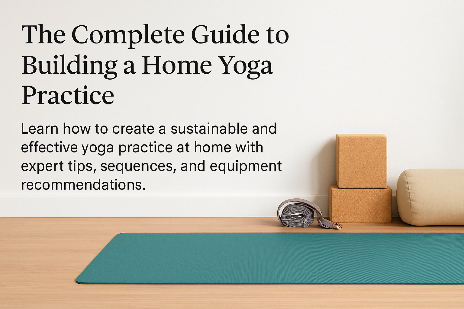 The Complete Guide to Building a Home Yoga Practice