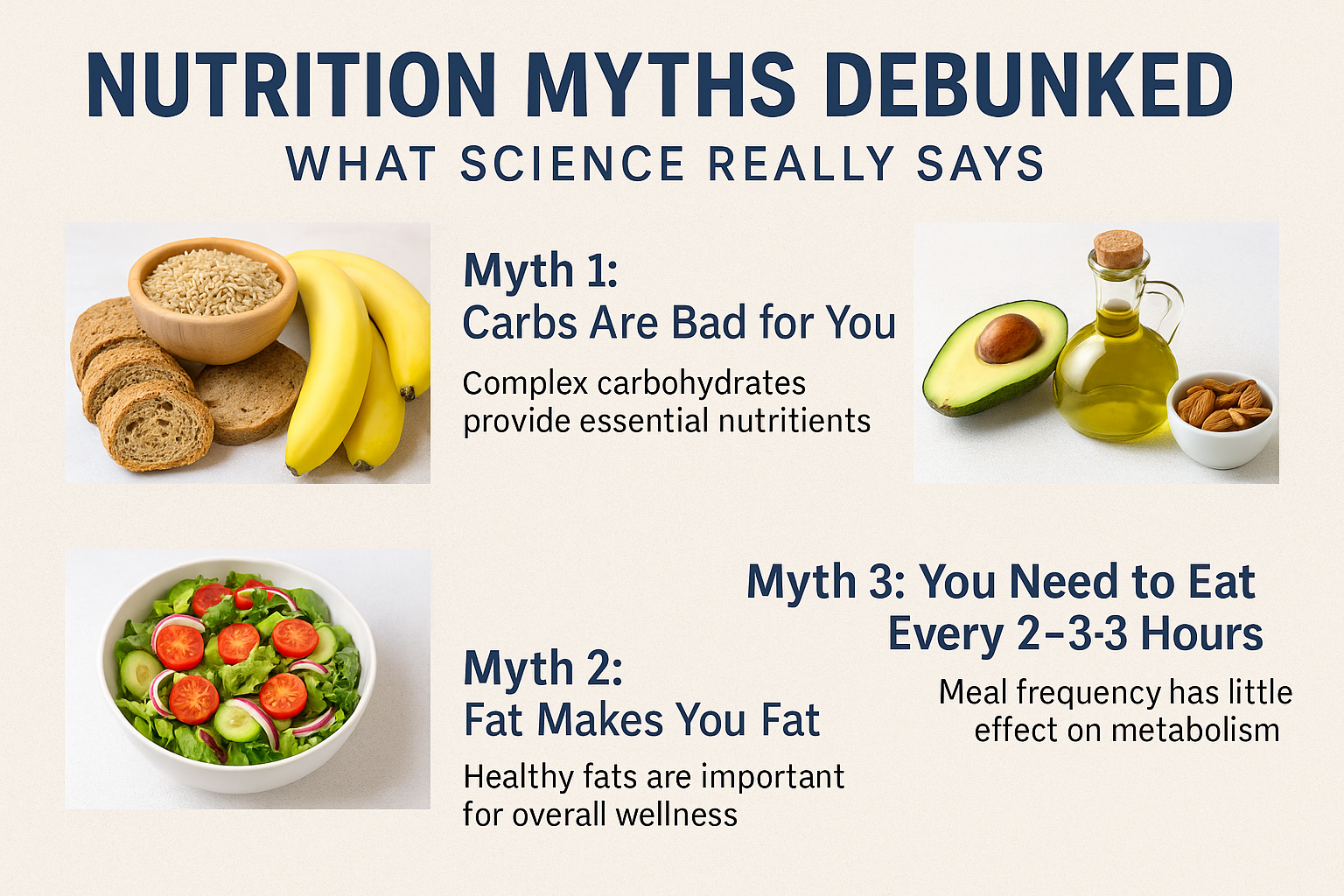 Nutrition Myths Debunked: What Science Really Says